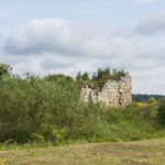 Rakowice Wielkie ruiny wieży rycerskiej