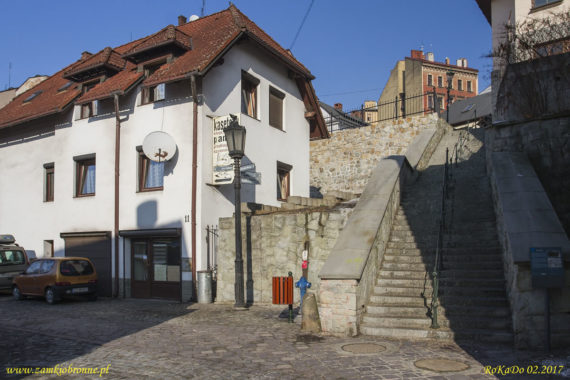 Miejskie mury obronne Cieszyna Brama Młyńska