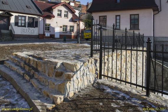 Miejskie mury obronne Cieszyna Brama Młyńska