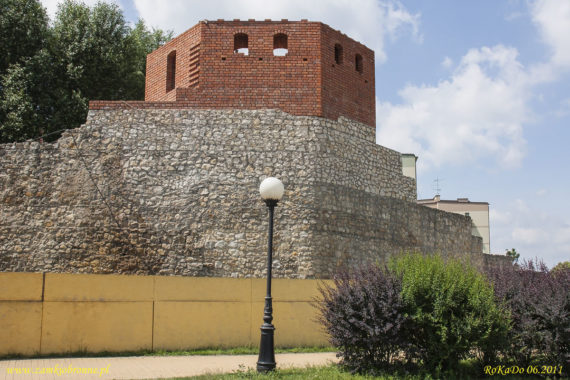 Miejskie mury obronne Wielunia Baszta Męczarnia