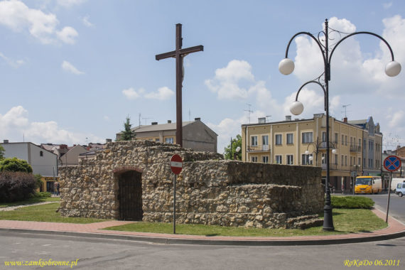 Miejskie mury obronne Wielunia Brama Kaliska