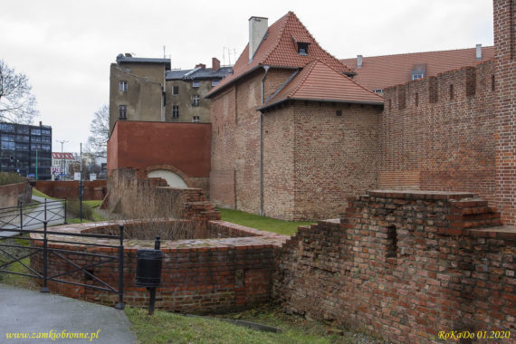 Miejskie mury obronne Poznania. Baszta Katarzynek