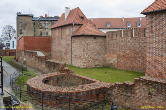 Miejskie mury obronne Poznania. Baszta Katarzynek