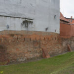 Miejskie mury obronne Poznania.