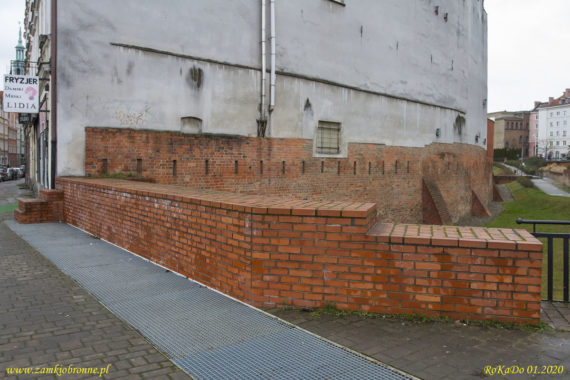 Miejskie mury obronne Poznania. Brama Wroniecka