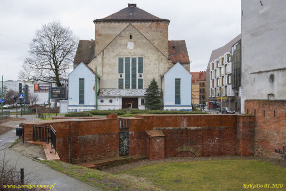 Miejskie mury obronne Poznania. Brama Wroniecka