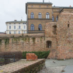 Miejskie mury obronne Poznania. Narożna baszta artyleryjska
