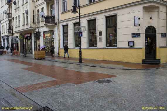 Miejskie mury obronne Poznania. Brama Wrocławska