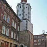 Miejskie mury obronne Prudnika wieża Bramy Dolnej