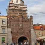Lublin mury miejskie brama Krakowska