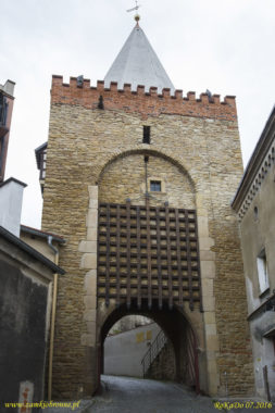 Bystrzyca Kłodzka miejskie mury obronne brama Wodna