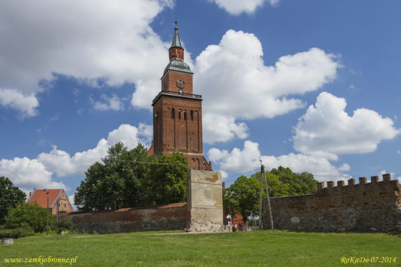 Miejskie mury obronne w Sępopolu