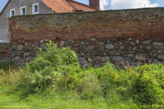 Miejskie mury obronne w Sępopolu