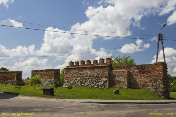 Miejskie mury obronne w Sępopolu