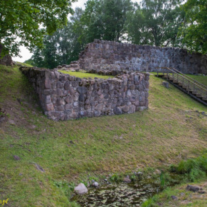 Ruiny zamku Āraiši