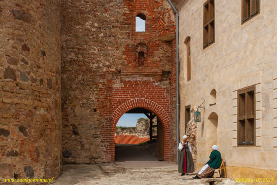 Zamek w Bausce brama