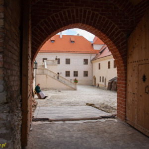Zamek w Bausce brama