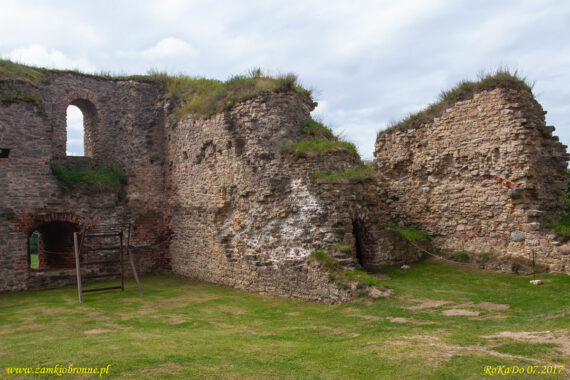 Zamek w Bausce część gotycka