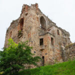 Zamek w Dobele zamek górny