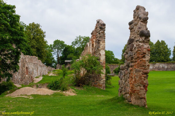 Zamek w Dobele podzamcze