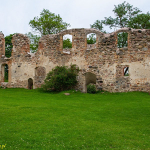 Zamek w Dobele podzamcze