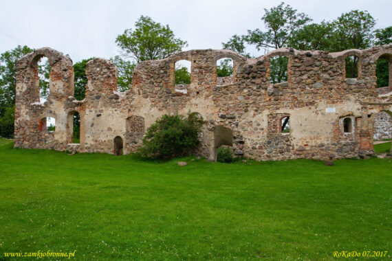 Zamek w Dobele podzamcze