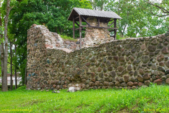 Zamek w Dobele podzamcze