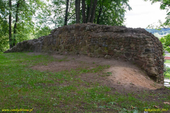 Ruiny zamku w Kandawie