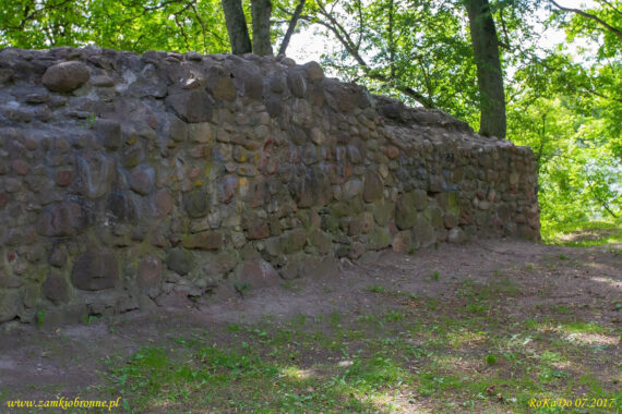 Ruiny zamku w Kandawie