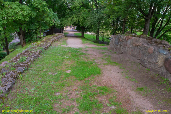 Ruiny zamku w Kandawie