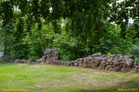 Ruiny zamku w Kandawie