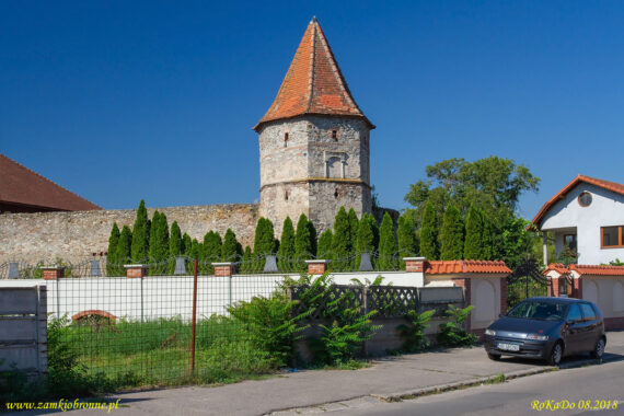 Sebes miejskie mury obronne baszta wieloboczna