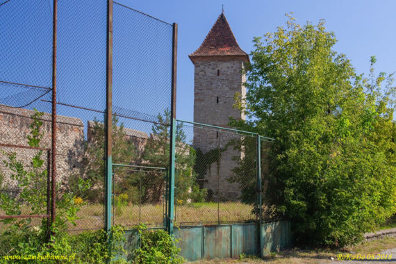 Sebes miejskie mury obronne baszta Krawc&oacute;w lub Studencka