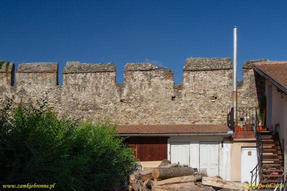 Sebes miejskie mury obronne