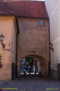 Ryga mury miejskie brama Szwedzka