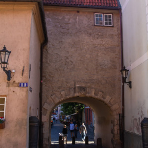 Ryga mury miejskie brama Szwedzka