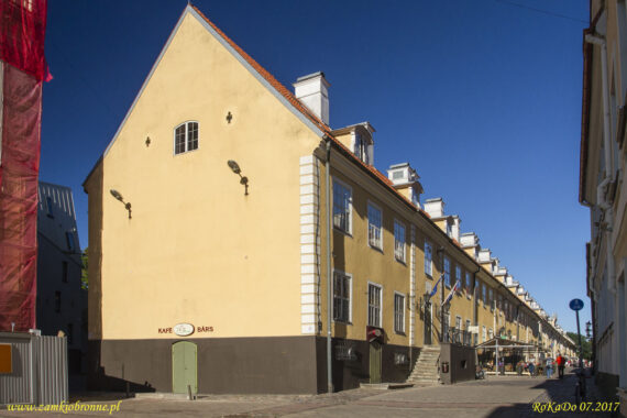 Ryga mury miejskie arsenał