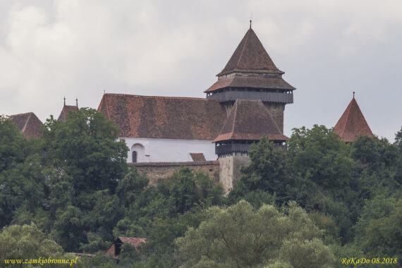 Viscri obronny kościół siedmiogrodzkich Sasów