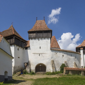 Viscri obronny kościół siedmiogrodzkich Sasów