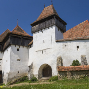 Viscri obronny kościół siedmiogrodzkich Sasów