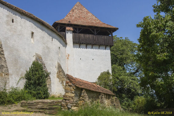 Viscri obronny kościół siedmiogrodzkich Sasów