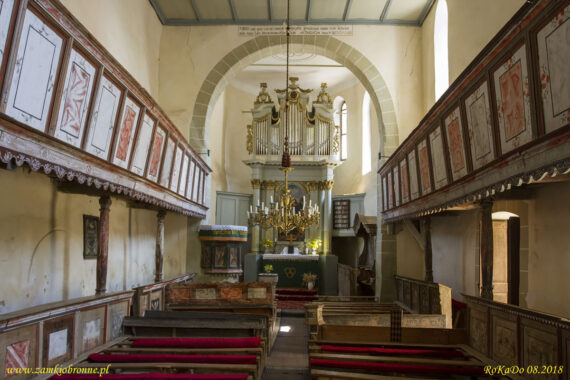 Viscri obronny kości&oacute;ł siedmiogrodzkich Sas&oacute;w