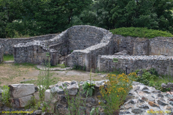 Zamek Lenno we Wleniu kaplica