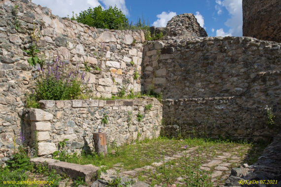 Zamek Lenno we Wleniu dom gotycki