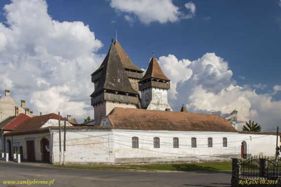 Kości&oacute;ł obronny w Homorod