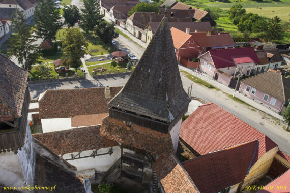 Kości&oacute;ł obronny w Homorod