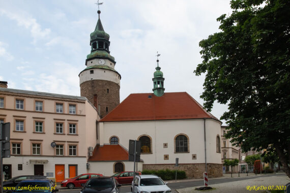 Miejskie mury obronne w Jeleniej Górze wieża Wojanowska