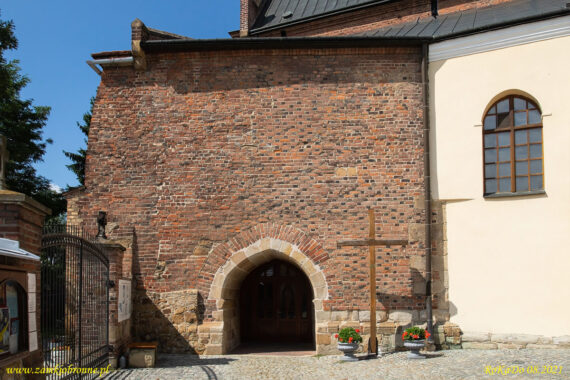 Miejskie mury obronne Krosna przyziemie wieży