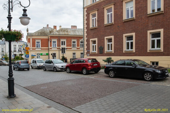 Miejskie mury obronne Krosna niezachowana Brama Węgierska