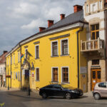 Miejskie mury obronne Krosna niezachowana Brama Krakowska